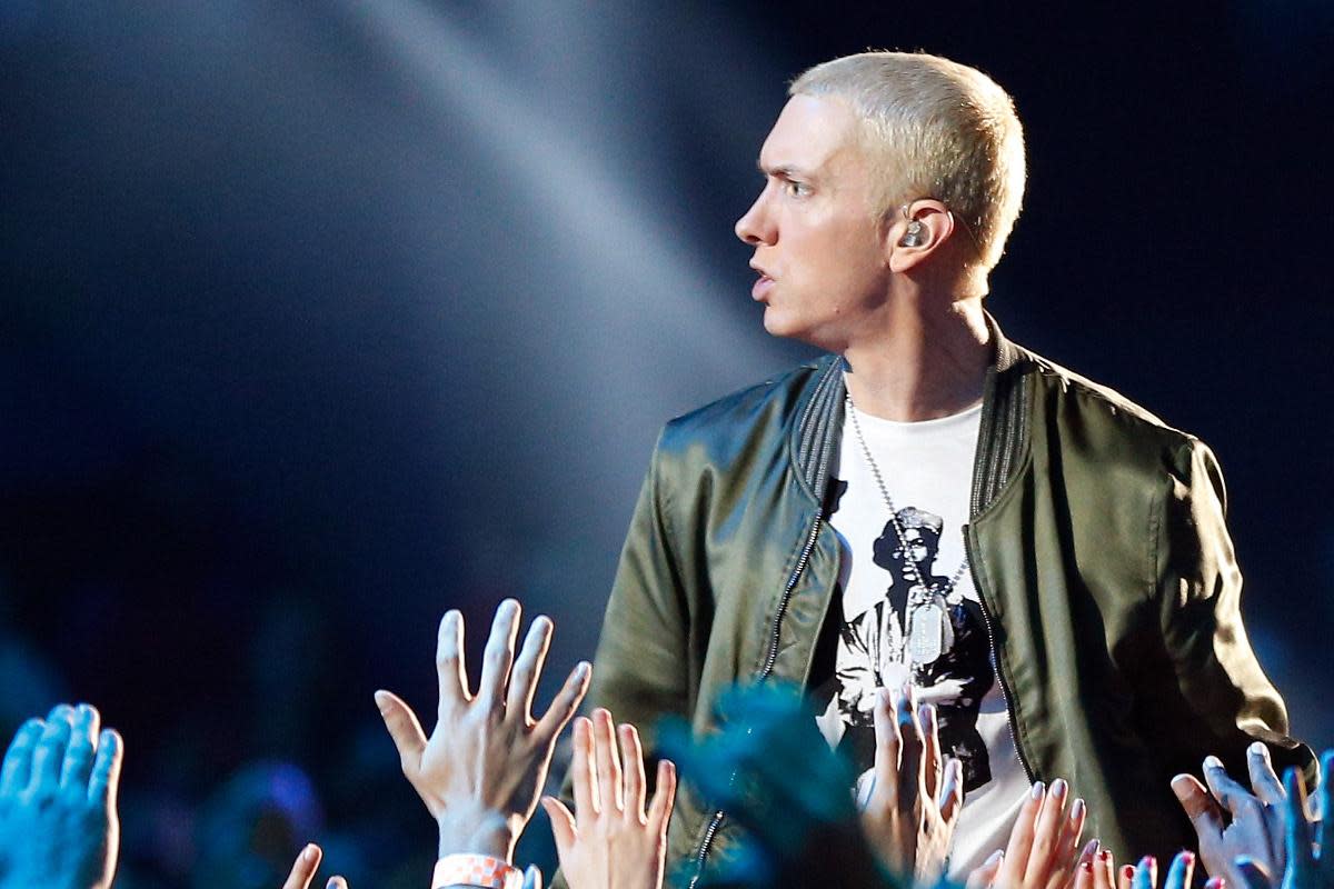 Eminem на сцене 2019
