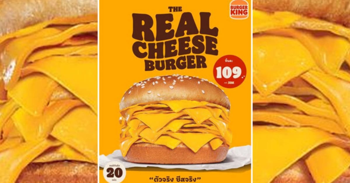 Burger Kings New Viral Item Stresses The Cheese In Cheesburger Thestreet 