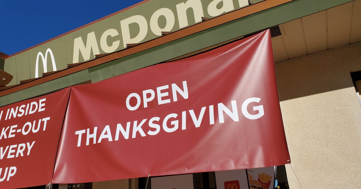 Restaurants open on Thanksgiving 2023 so you can skip the cooking