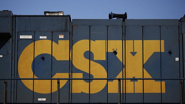 CSX Jumps After Activists Team to Target Railroad -- Plus Jim Cramer's Take