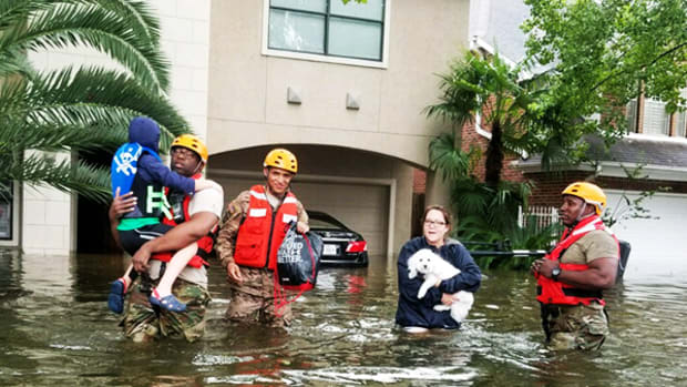 U.S. Flood-Insurance Program Faces $9 Billion Harvey Hit, Exhausting Funds