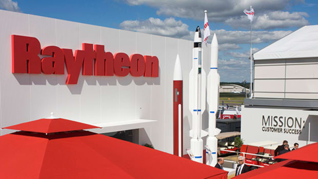 Missile Guidance Steers Raytheon Shares Higher