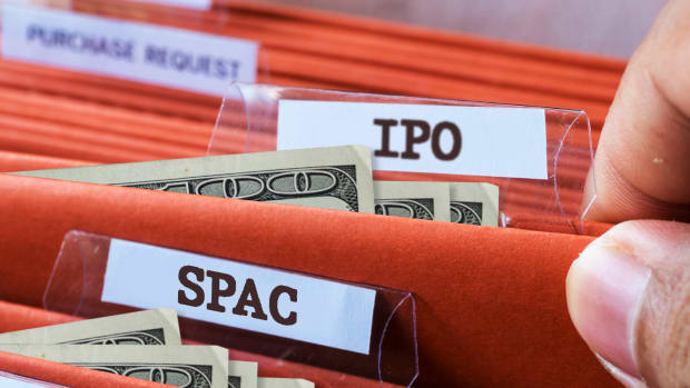 Folders are labelled "SPAC" and "IPO." IPO SPAC Lead