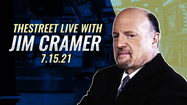 Watch Jim Cramer on TheStreet Live 7/15