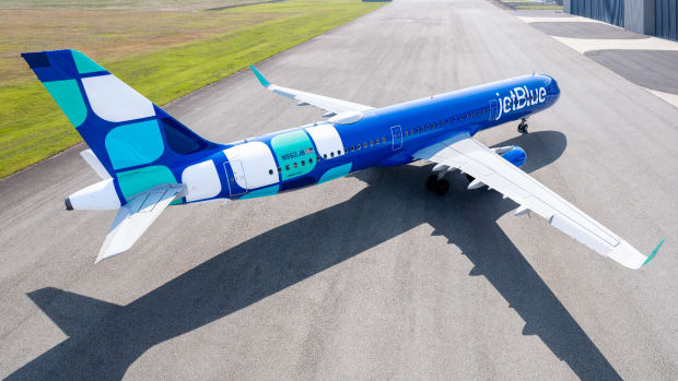 JetBlue has a new look for its planes. -lead