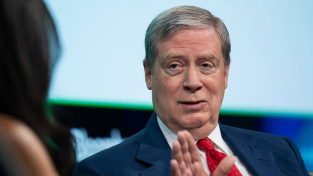 Stanley Druckenmiller, chairman and chief executive officer of Duquesne Family Office, during the Bloomberg Invest event in New York, US, on Wednesday, June 7, 2023. The conference invites investors, from institutional and high-net worth to private and retail, to leave with fresh perspective and crucial insight for 2023 and beyond. Photographer: Jeenah Moon/Bloomberg via Getty Images