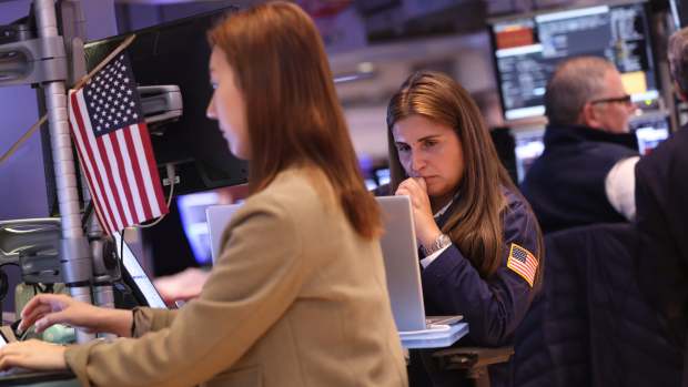 NEW YORK, NEW YORK - APRIL 09: Traders work on the floor of the New York Stock Exchange during afternoon trading on April 09, 2024 in New York City. The stock market closed with mixed results as Wall Street awaits the release of the latest inflation data.  (Photo by Michael M. Santiago/Getty Images)