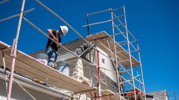 Construction at the Toll Brothers Borello Ranch Estates housing community in Morgan Hill, California, US, on Tuesday, June 4, 2024. Toll Brothers Inc. is scheduled to release earnings figures on June 20. Photographer: David Paul Morris/Bloomberg via Getty Images