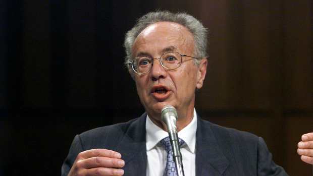 UNITED STATES - JUNE 06:  Intel Chairman Andy Grove speaks at a meeting of the Joint Congressional Economic Committee focusing on technology and the U.S. economy.  (Photo by Harry Hamburg/NY Daily News Archive via Getty Images)