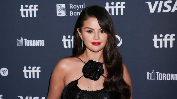 TORONTO, CANADA - SEPTEMBER 9: Selena Gomez attends the premiere of 'Emilia Perez' during the 2024 Toronto International Film Festival at Princess of Wales Theatre on September 9, 2024 in Toronto, Canada. (Photo by Mert Alper Dervis/Anadolu via Getty Images)