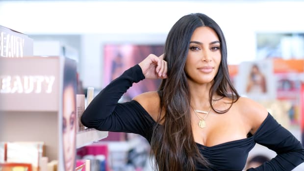 Kim Kardashian attends KKW Beauty launch at ULTA Beauty on Oct. 24, 2019 in New York City. (Photo by Dimitrios Kambouris/Getty Images for ULTA Beauty / KKW Beauty)