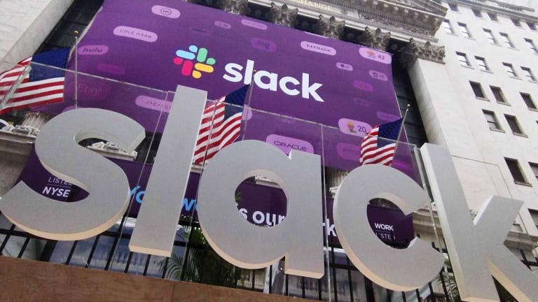 slack technologies stock