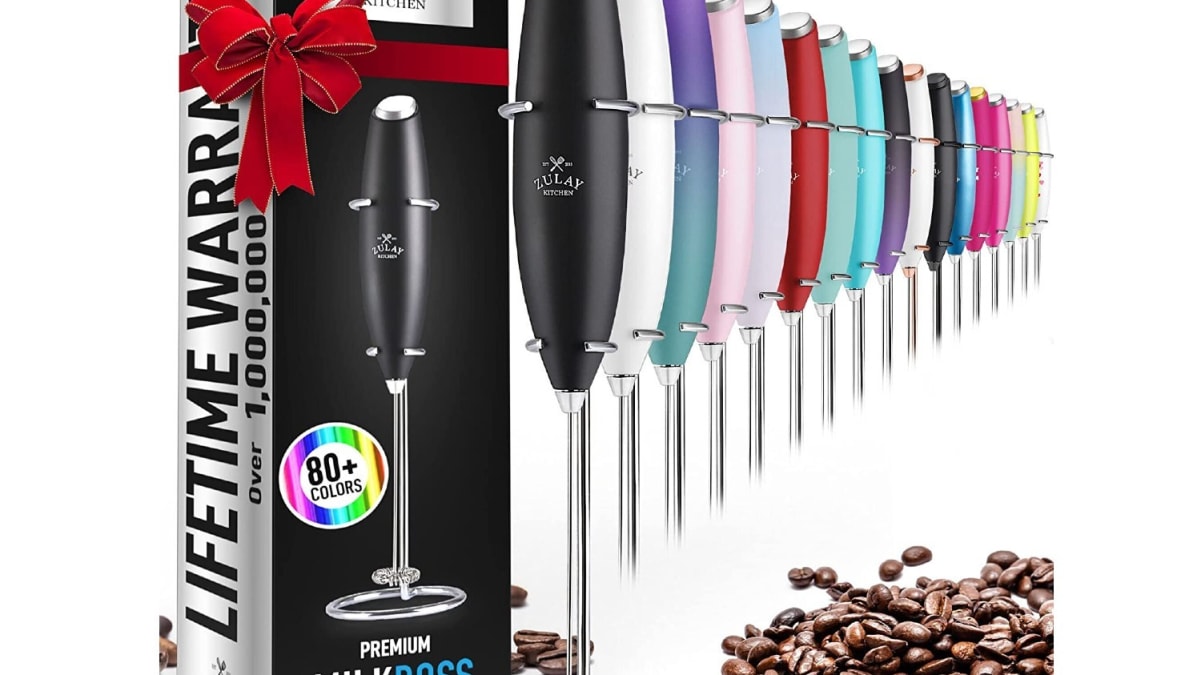 Discounted the Bestselling Zulay Milk Frother Shoppers Love