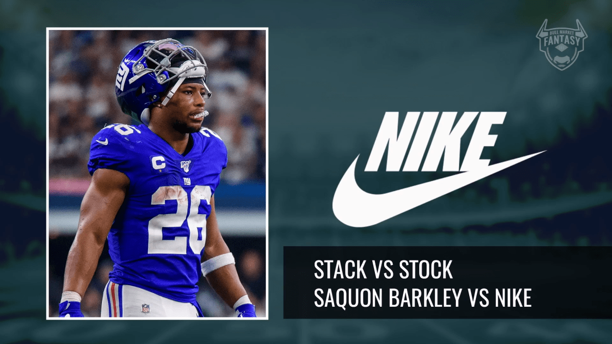 SAQUON BARLEY NEW YORK GIANTS NIKE JERSEY BRAND