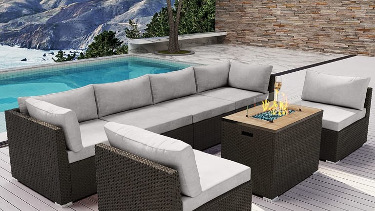 Best patio couch cheap set