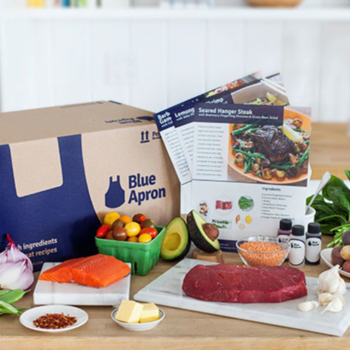 Blue Apron Takes On Amazon And Walmart With Unique Recipe Thestreet