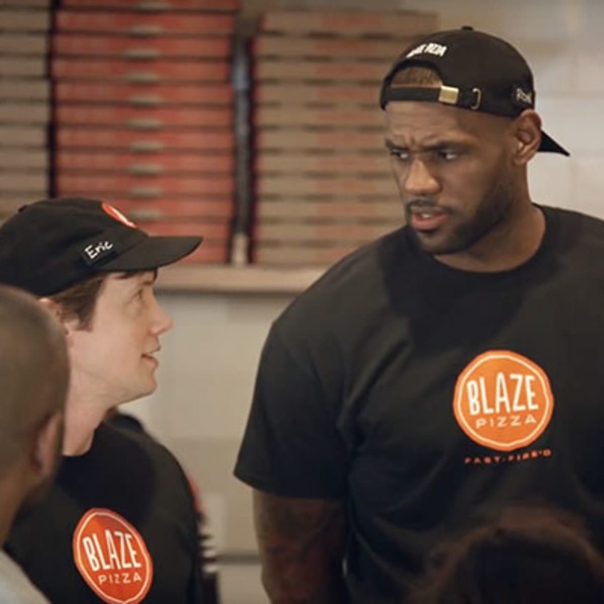 lebron james blaze pizza