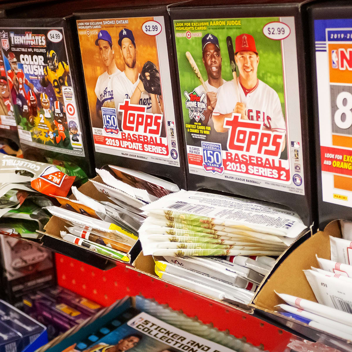 MLB to end 70-year partnership with Topps trading cards