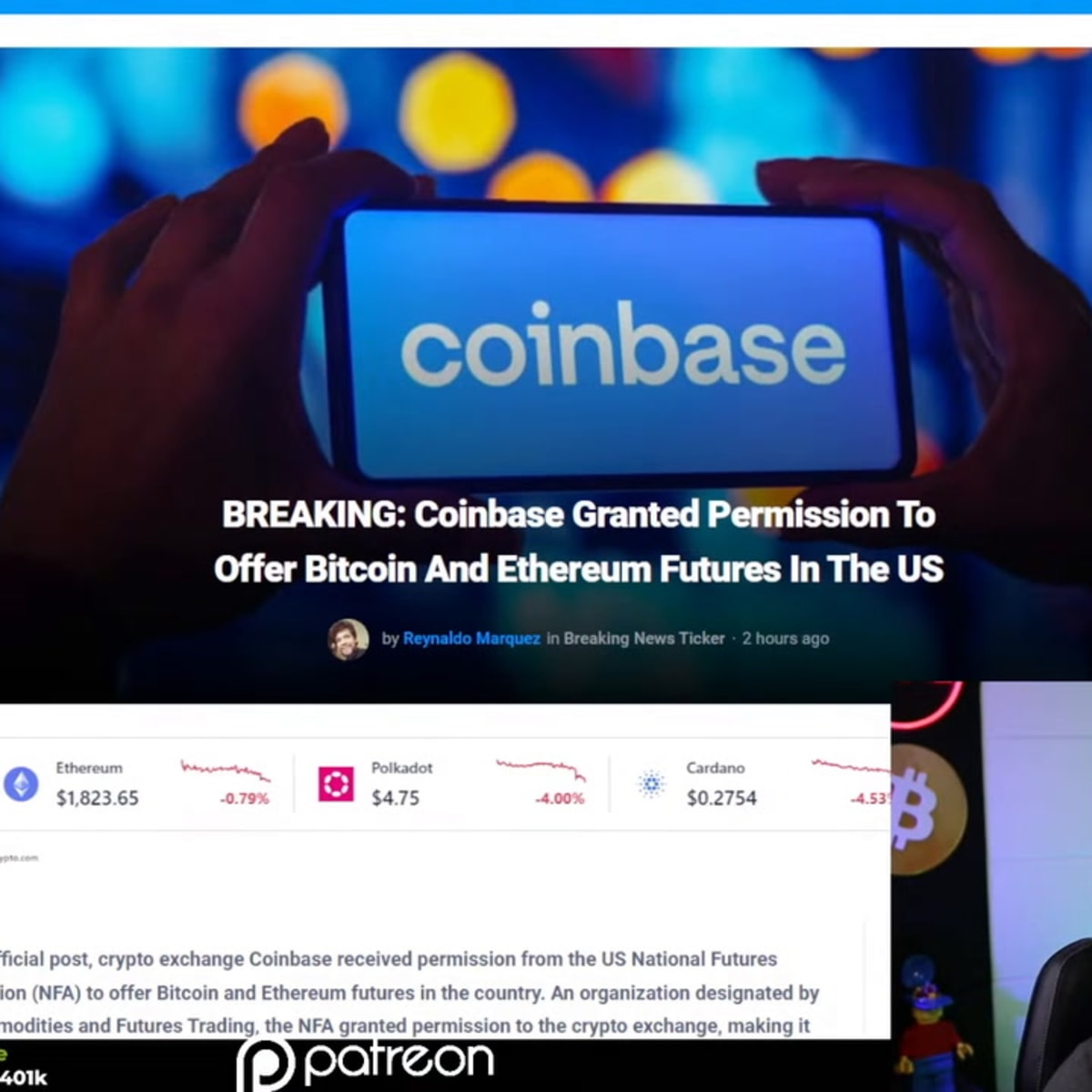 Coinbase won US regulatory approval to sell crypto futures