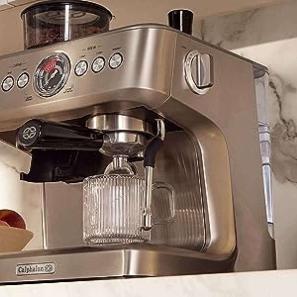 If You Act Fast, You Can Get This Calphalon Espresso Machine for $200 Off  During  Prime Day