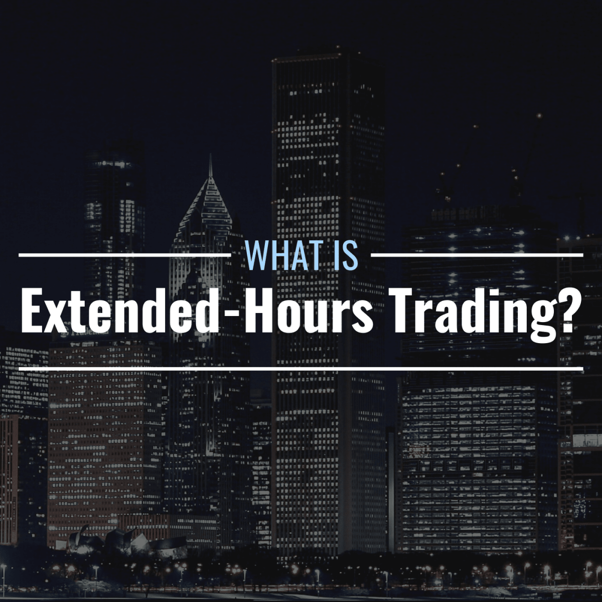 Extended hours deals trading