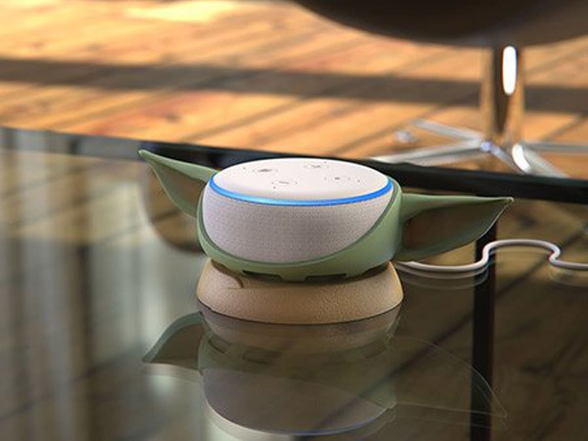 You can now turn your  Echo Dot (4th Gen) into a Baby Yoda with  OtterBox's new stand