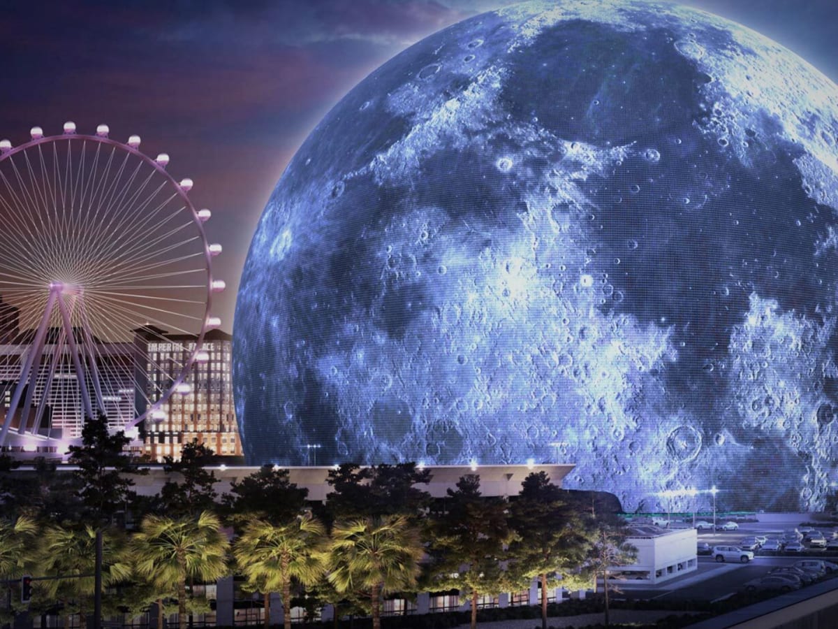 Watch this massive LED sphere in Las Vegas light up for the first time -  The Verge