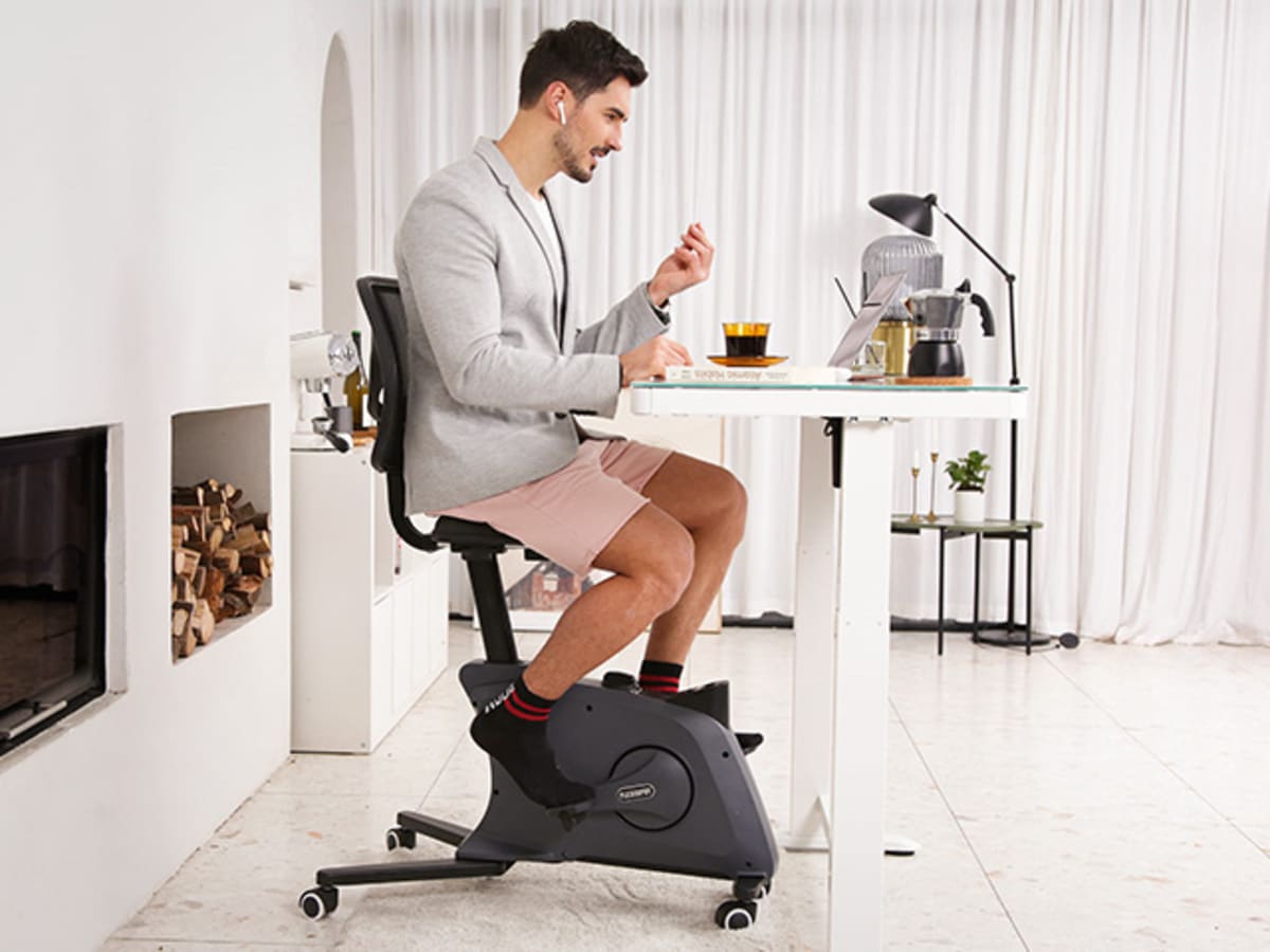 Sitting exercise on sale machine