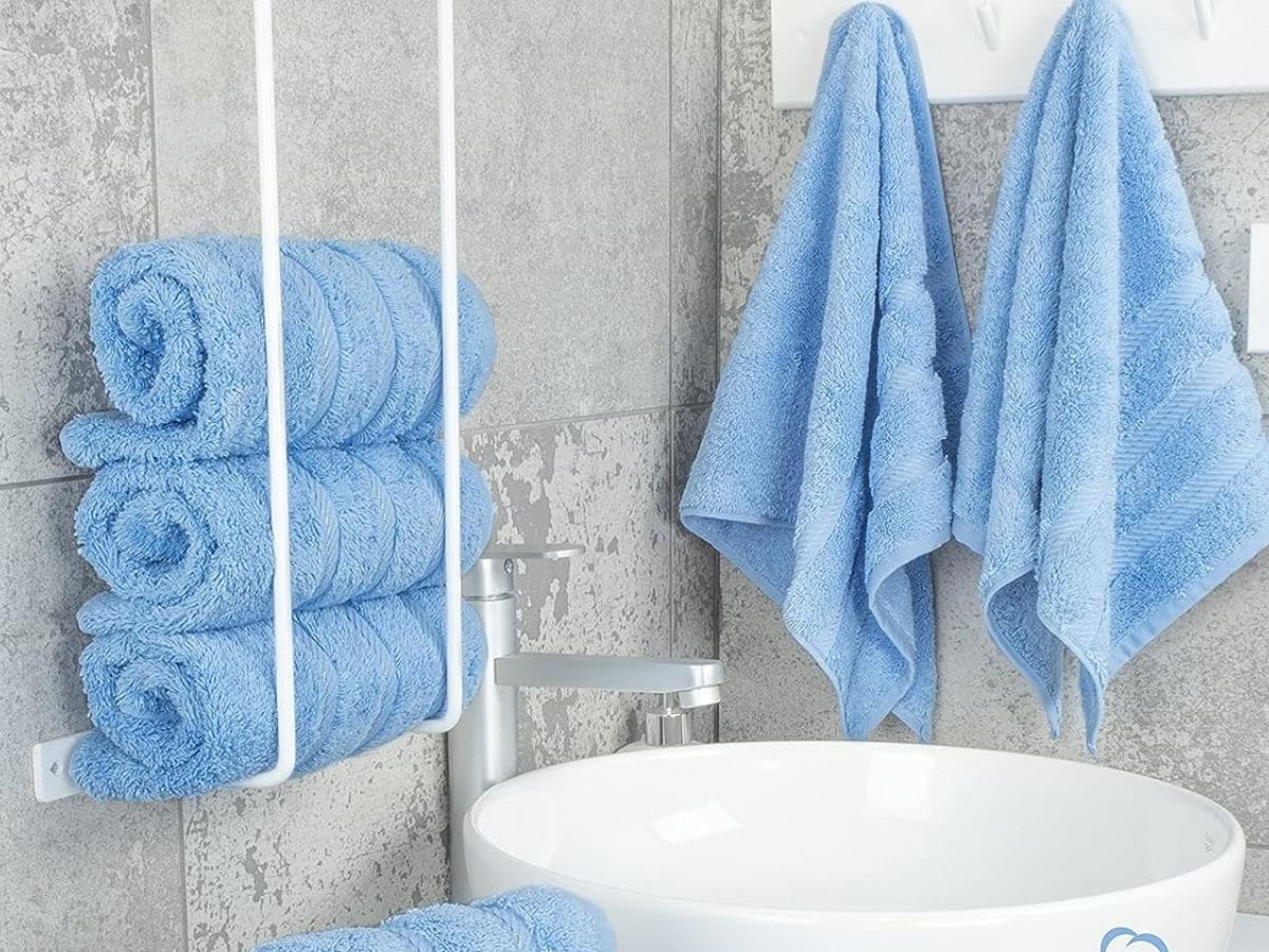 Blue cheap towels amazon