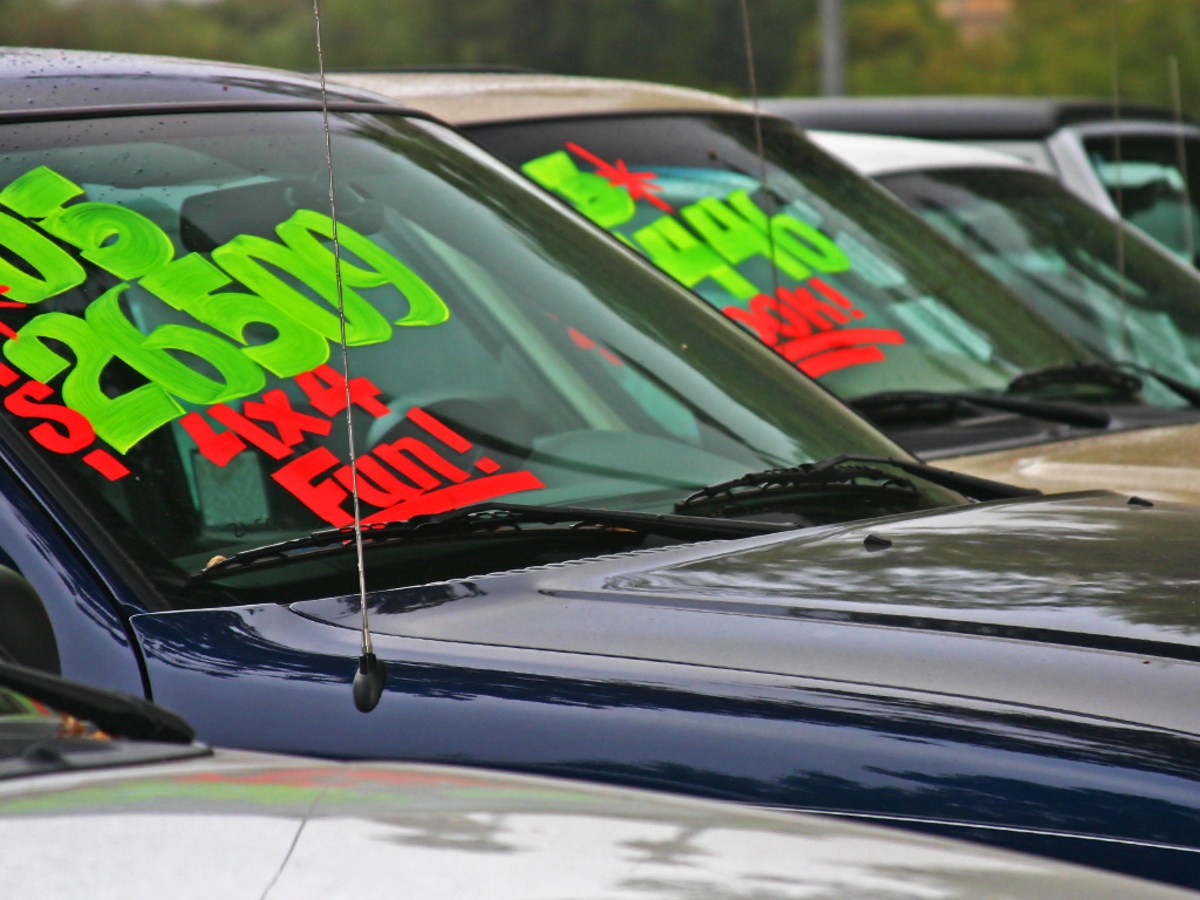 Why you should sales buy a car