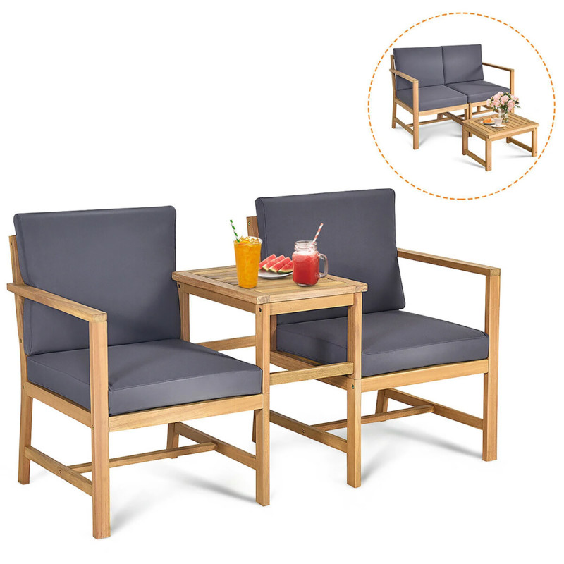 Walmart is selling a ‘unique and practical’ 9 solid wood patio set for just 