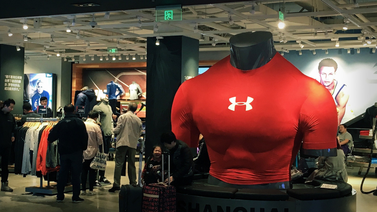 Under Armour is struggling, but it may be turning a corner