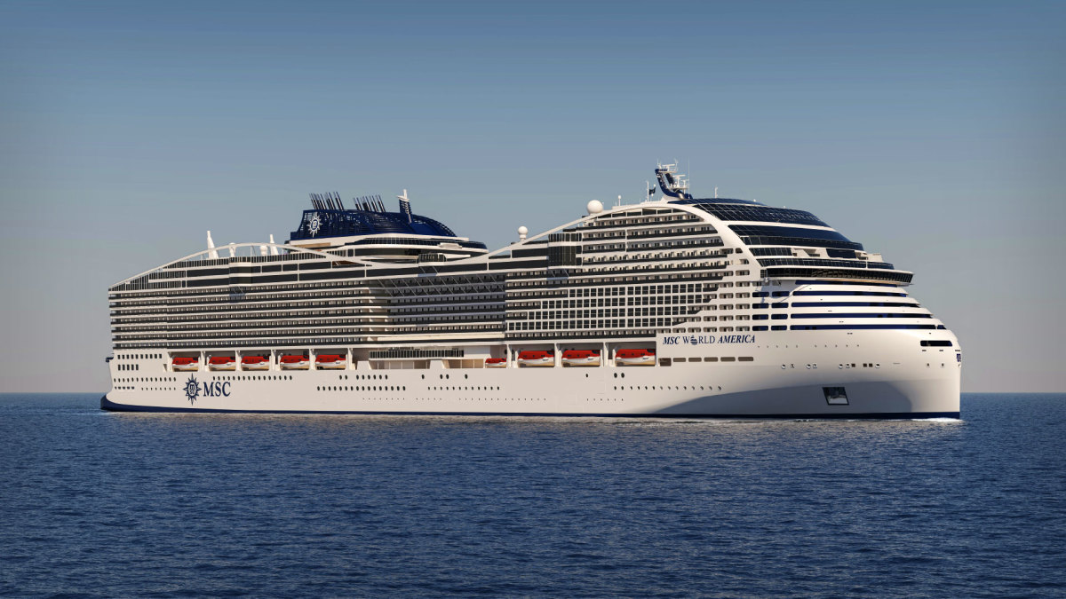 MSC Cruises to sail its first voyages from U.S. West Coast