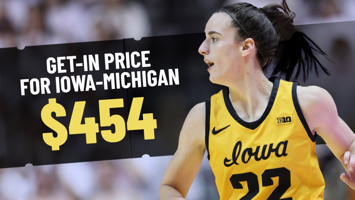 Ticket prices for Caitlin Clark's final college home game are