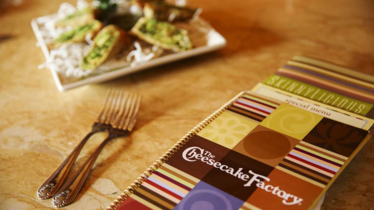 The Cheesecake Factory makes bittersweet changes to its menu