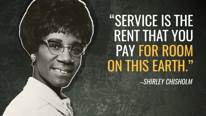 Repeatedly Breaking the Glass Ceiling, Shirley Chisholm's Story - TheStreet