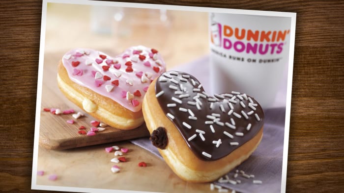 A Look Ahead At Valentine's Day Menu Items At Dunkin', Pizza Hut, And ...