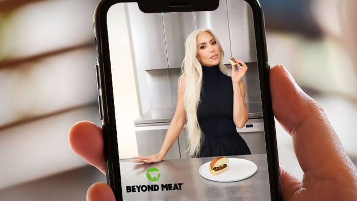 beyond meat kim kardashian