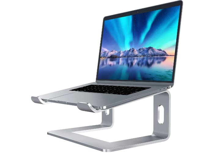 Laptop elevator for desk