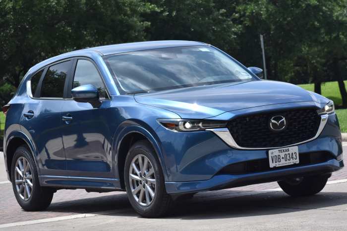 Mazda's CX-5, a compact SUV, is a favorite among drivers for its responsive handling.