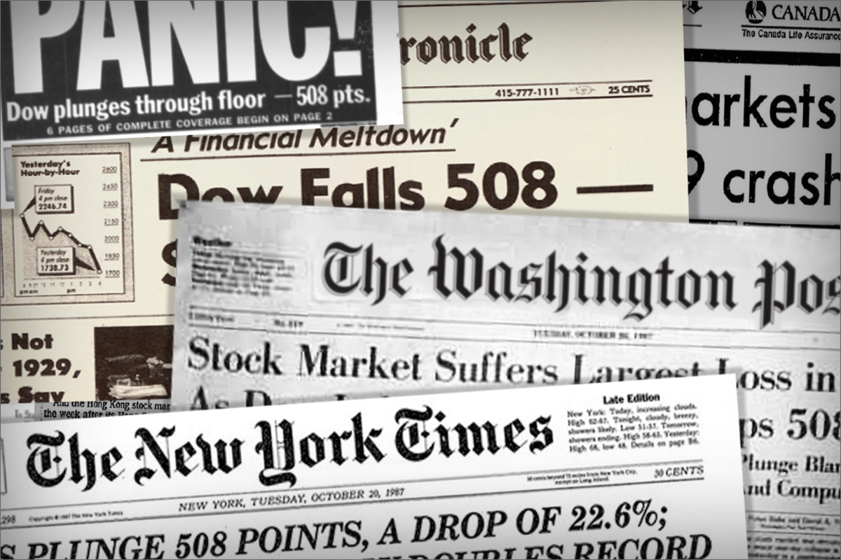 Biggest Stock Market Crashes In History TheStreet