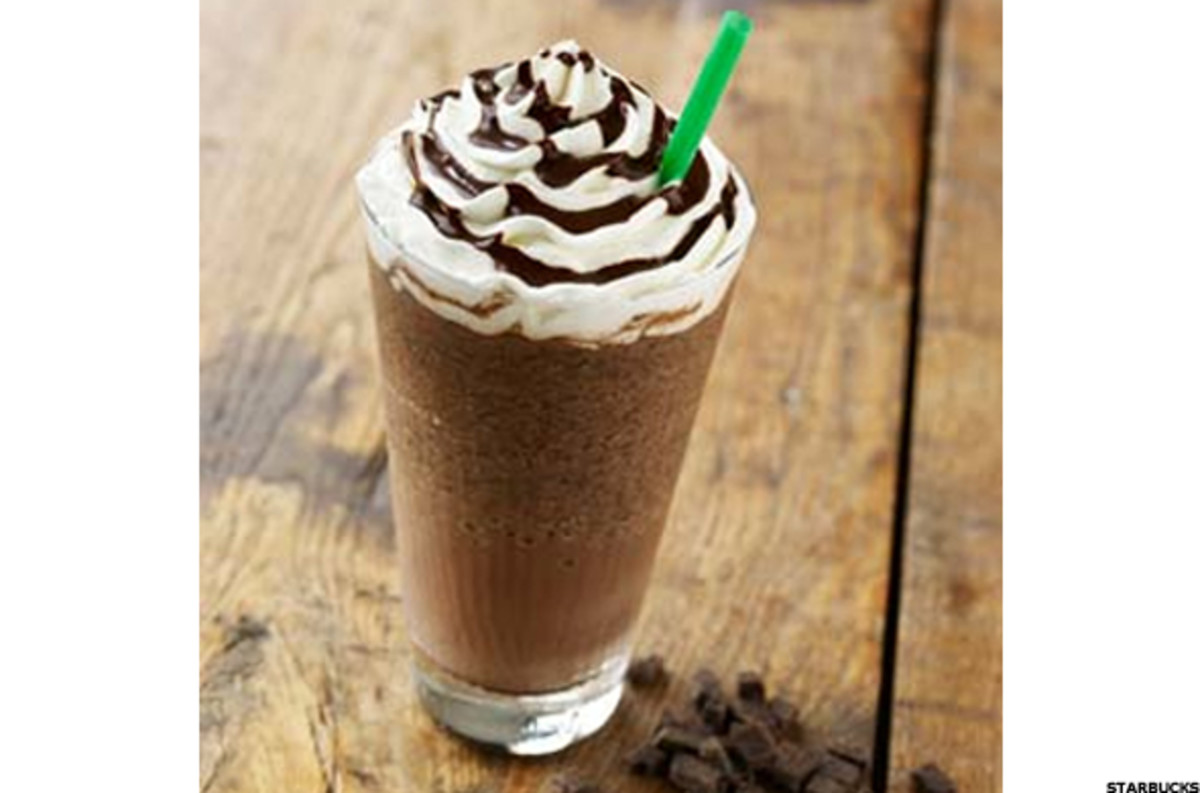 starbucks double chocolate chip frappuccino tall