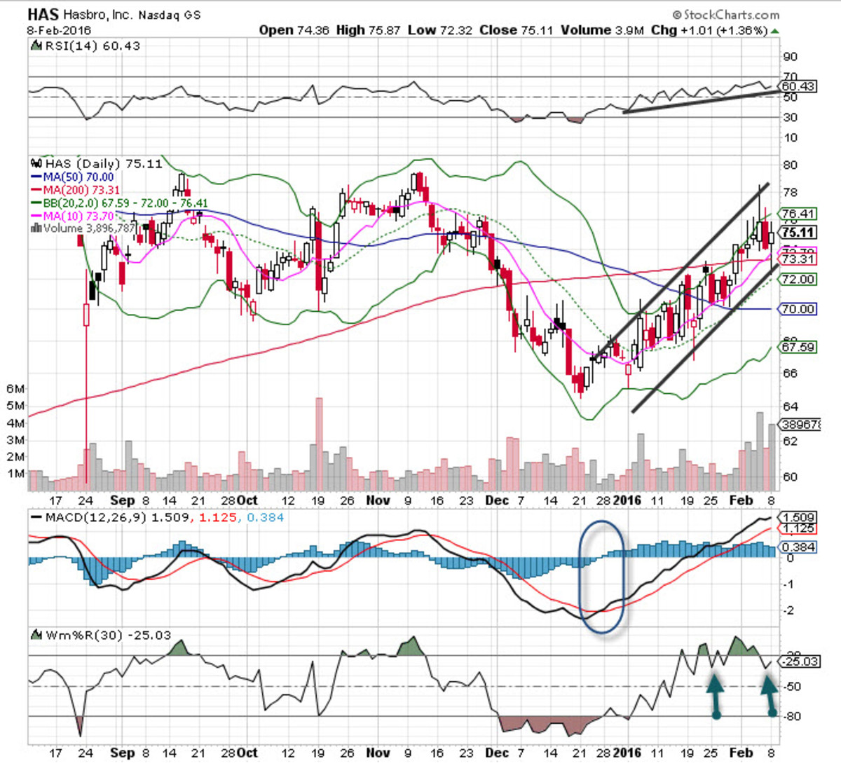 Hasbro (HAS) Stock is the 'Chart of the Day' TheStreet