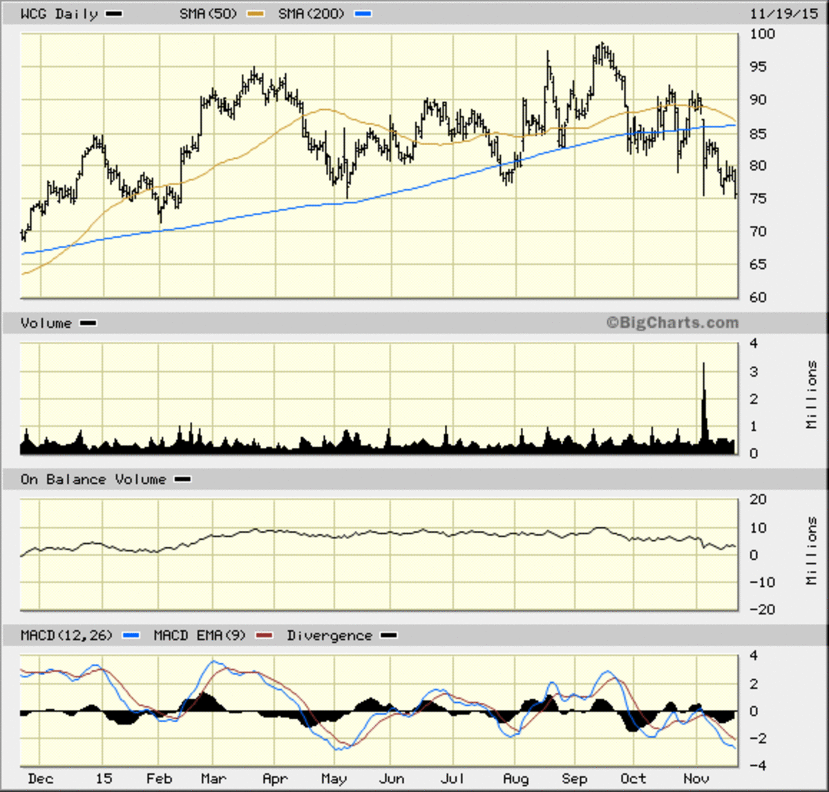 Wellcare Stock