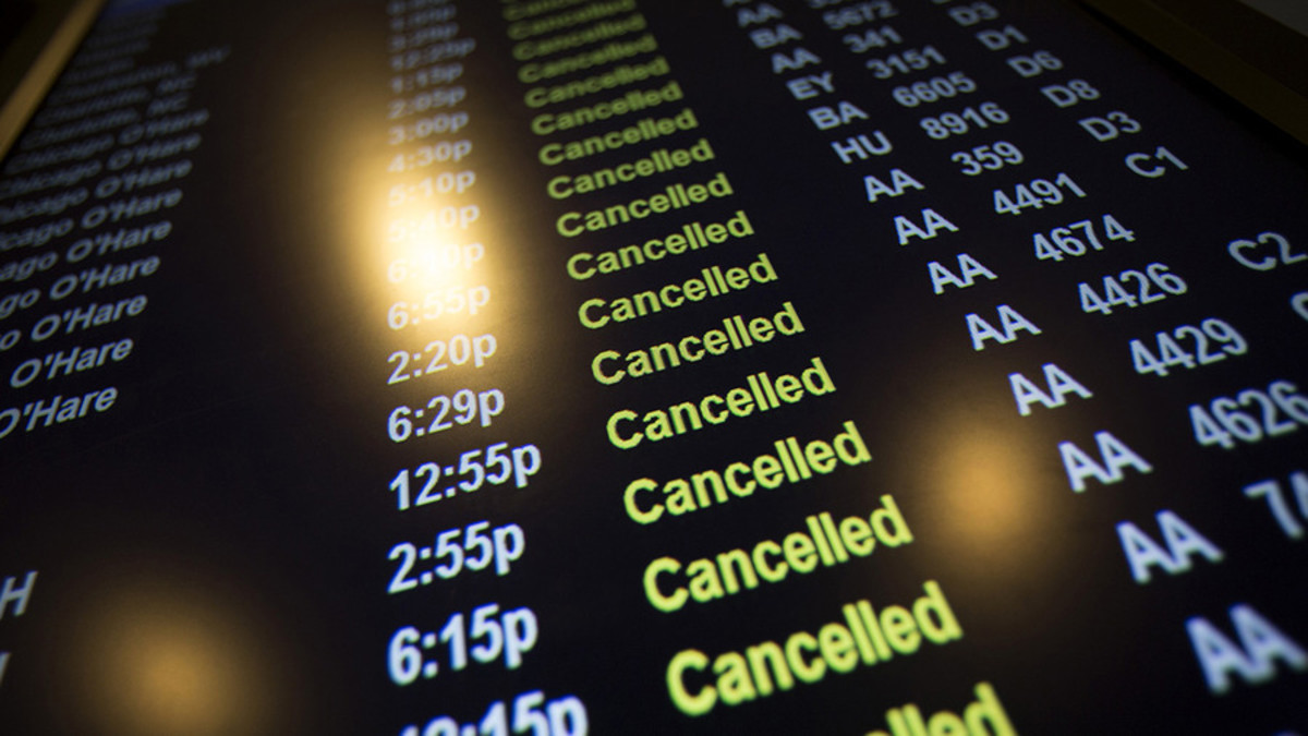 How Much Canceled Flights Costing Airlines TheStreet