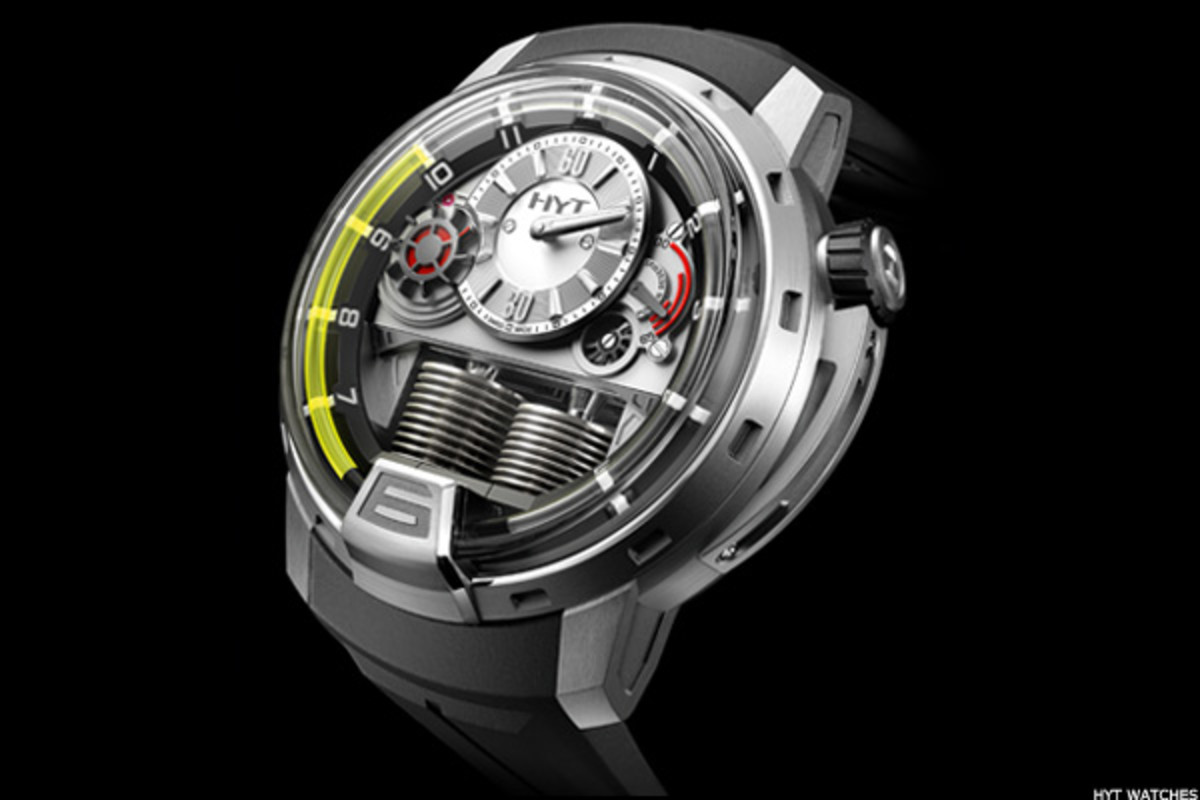 This Limited-Edition HYT Watch Shows Time Is Fluid — Literally - Sharp  Magazine
