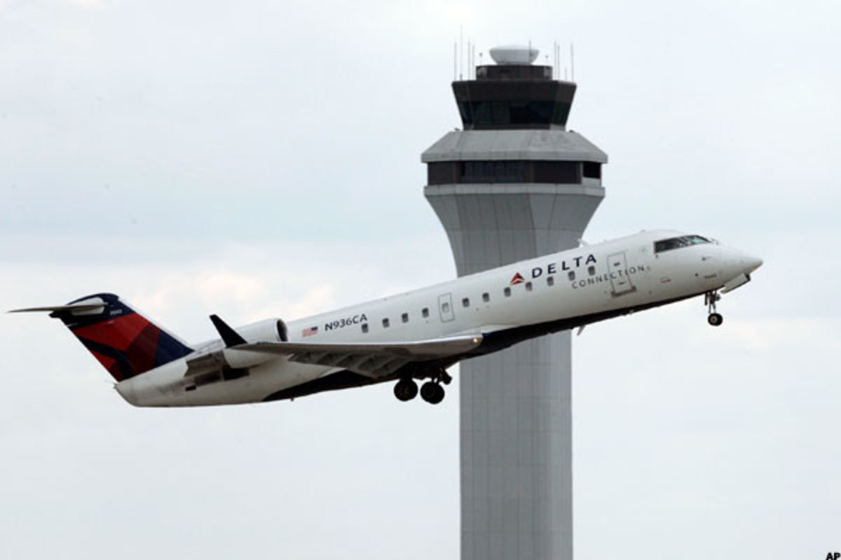 Delta tower. Northern Kentucky International Airport.