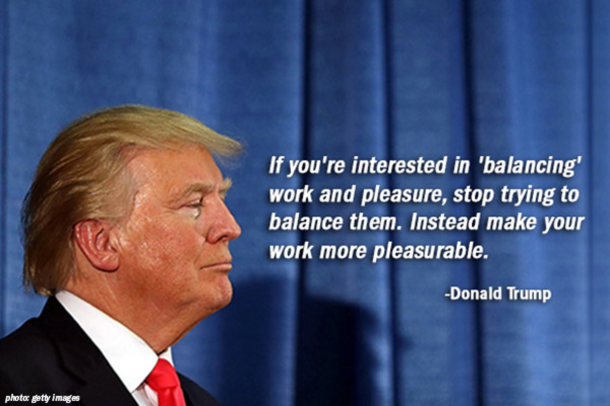 Donald Trump's Guide to Succeeding in Business 15 of His Best Quotes