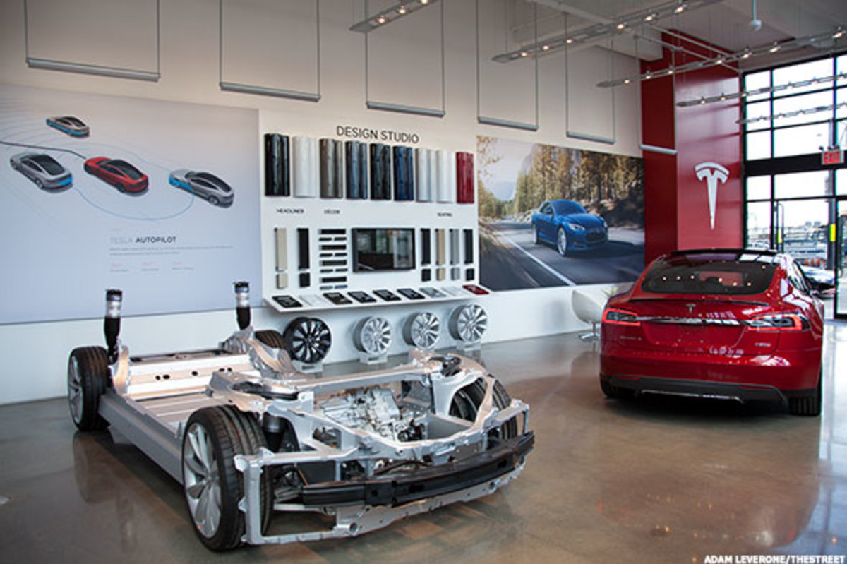 Photos: Here's What Tesla's (TSLA) Amazing New Showroom In New York ...