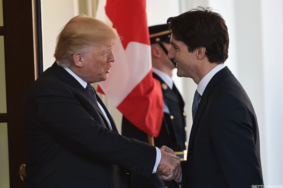 Canadian PM Trudeau: Working With U.S. To Secure Border - TheStreet